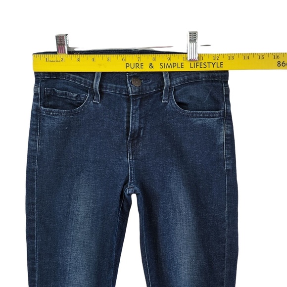 Levi's 710 Super Skinny Stretch Jeans Women's Size 27 Zipper Ankle - Picture 5 of 12